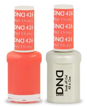 DND - Daisy Nail Design DND - Gel & Lacquer - Pastel Orange - #426 - Sleek Nail