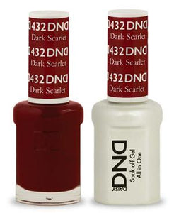 DND - Daisy Nail Design DND - Gel & Lacquer - Dark Scarlet - #432 - Sleek Nail