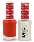 DND - Gel & Lacquer - Striking Red - #474, Gel & Lacquer Polish - DND, Sleek Nail