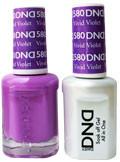 DND - Gel & Lacquer - Vivid Violet - #580, Gel & Lacquer Polish - DND, Sleek Nail