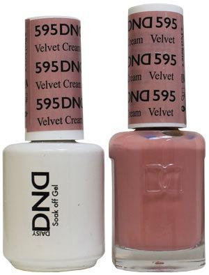 DND - Daisy Nail Design DND - Gel & Lacquer - Velvet Cream - #595 - Sleek Nail