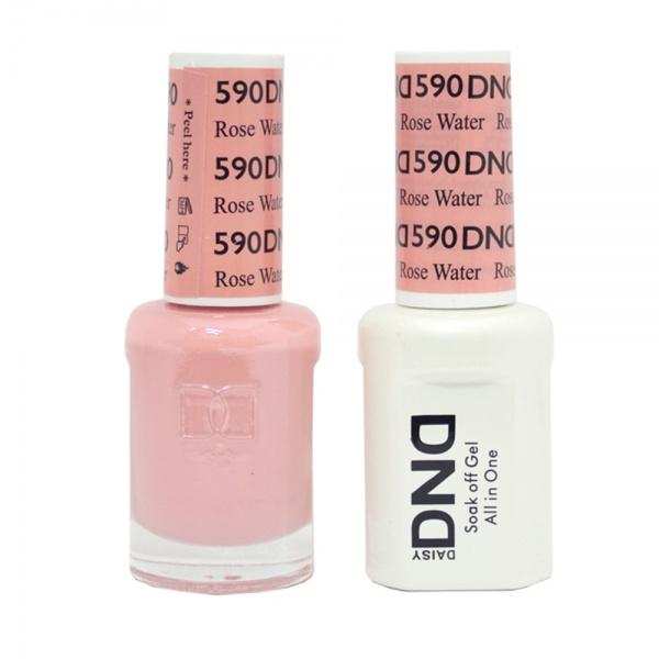 DND - Daisy Nail Design DND - Gel & Lacquer - Rose Water - #590 - Sleek Nail