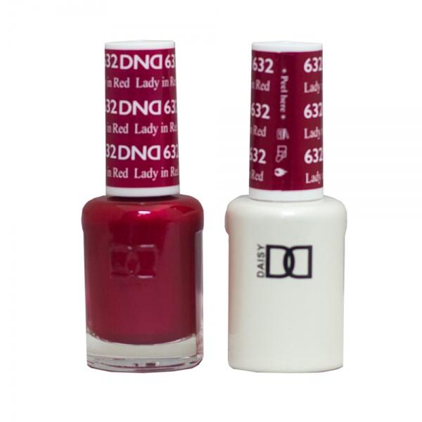 DND - Daisy Nail Design DND - Gel & Lacquer - Lady In Red - #632 - Sleek Nail