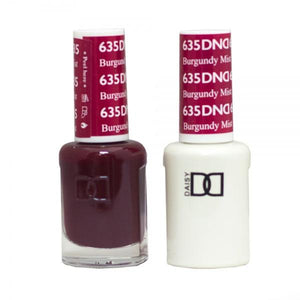 DND - Daisy Nail Design DND - Gel & Lacquer - Burgundy Mist - #635 - Sleek Nail