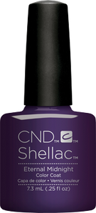 CND CND - Shellac Eternal Midnight (0.25 oz) - Sleek Nail