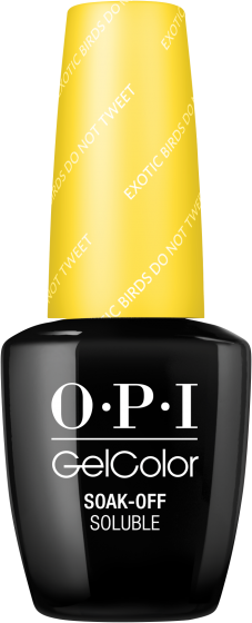 OPI OPI GelColor- Exotic Birds Do Not Tweet 0.5 oz - #GCF91 (Original Bottle Design) - Sleek Nail