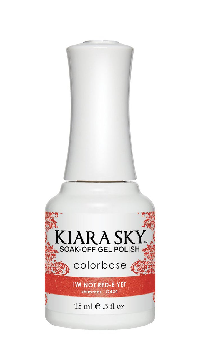 Kiara Sky Kiara Sky - I'm Not Red-E Yet 0.5 oz - #G424 - Sleek Nail