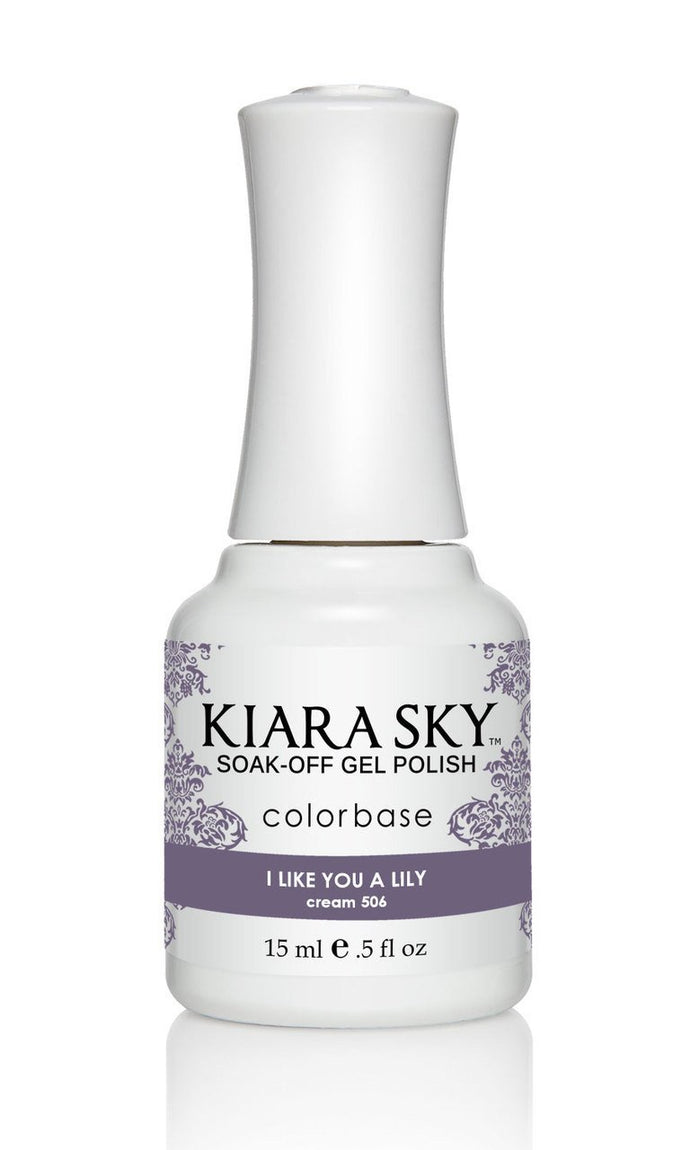 Kiara Sky - I Like You A Lilly 0.5 oz - #G506, Gel Polish - Kiara Sky, Sleek Nail