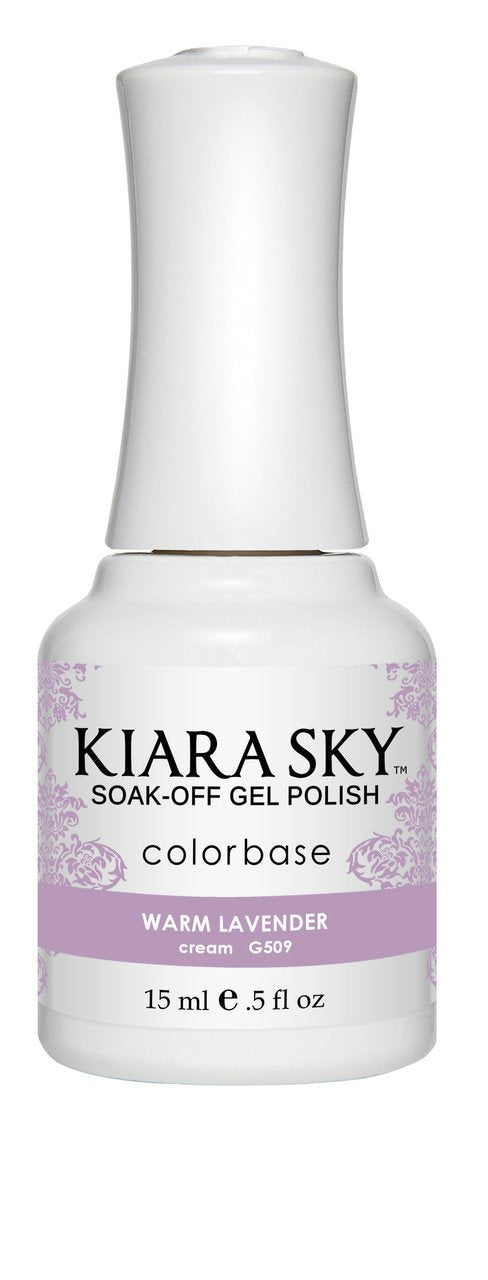 Kiara Sky - Warm Lavender 0.5 oz - #G509, Gel Polish - Kiara Sky, Sleek Nail
