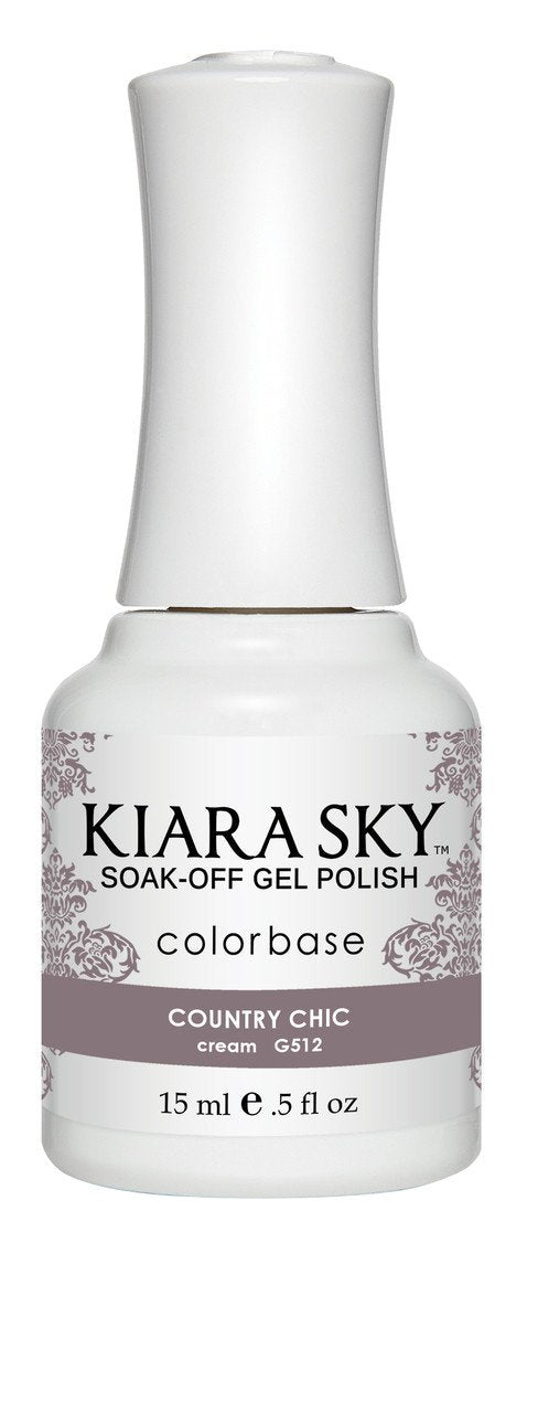 Kiara Sky - Country Chic 0.5 oz - #G512, Gel Polish - Kiara Sky, Sleek Nail
