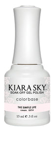 Kiara Sky - The Simple Life 0.5 oz - #G514, Gel Polish - Kiara Sky, Sleek Nail