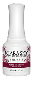 Kiara Sky - Rustic Yet Refined 0.5 oz - #G515, Gel Polish - Kiara Sky, Sleek Nail