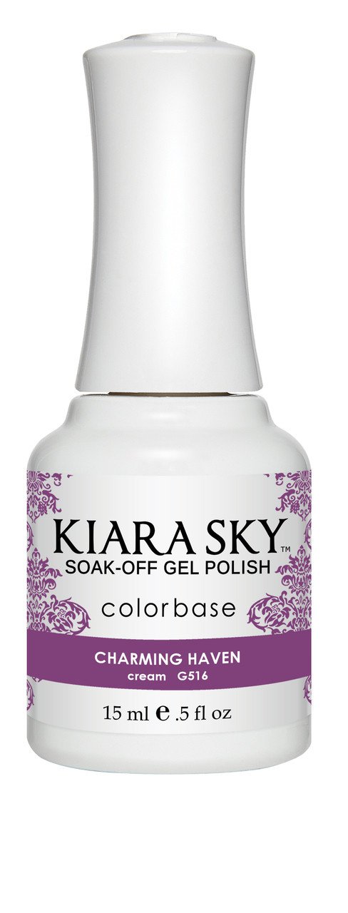 Kiara Sky - Charming Haven 0.5 oz - #G516, Gel Polish - Kiara Sky, Sleek Nail