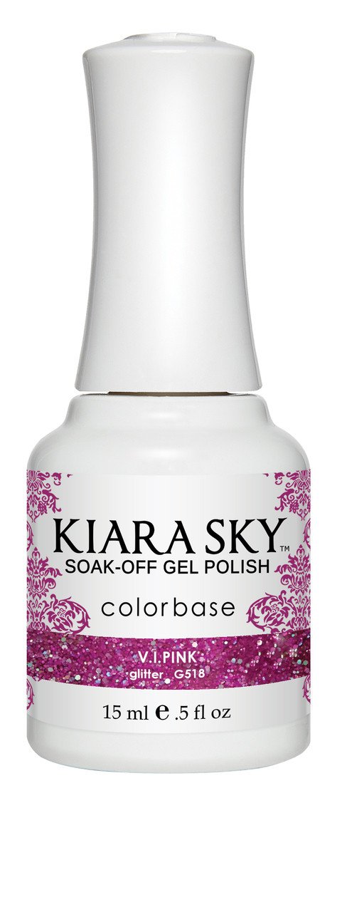 Kiara Sky - V.I.Pink 0.5 oz - #G518, Gel Polish - Kiara Sky, Sleek Nail