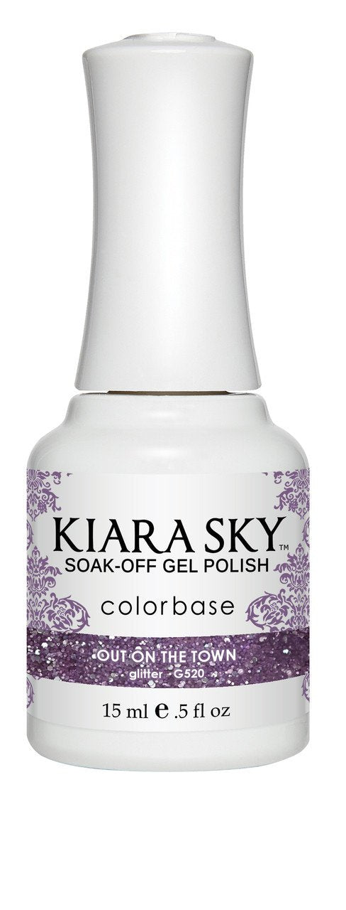 Kiara Sky - Out On The Town 0.5 oz - #G520, Gel Polish - Kiara Sky, Sleek Nail