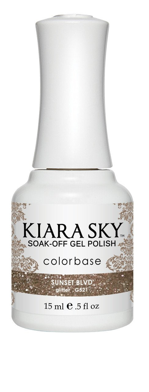 Kiara Sky - Sunset Blvd 0.5 oz - #G521, Gel Polish - Kiara Sky, Sleek Nail
