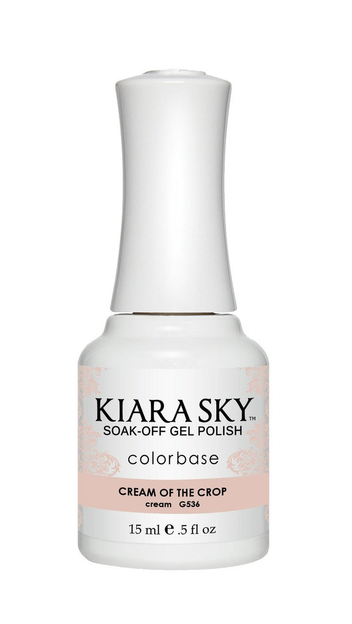 Kiara Sky - Cream Of The Crop 0.5 oz - #G536, Gel Polish - Kiara Sky, Sleek Nail