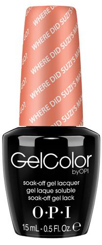 OPI GelColor - Where Did Suzi's Man-go? 0.5 oz - #GCA66, Gel Polish - OPI, Sleek Nail