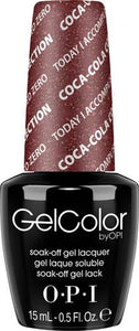 OPI GelColor - Today I Accomplished Zero 0.5 oz - #GCC17, Gel Polish - OPI, Sleek Nail