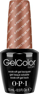 OPI GelColor - A-Piers to be Tan   - #GCF53, Gel Polish - OPI, Sleek Nail