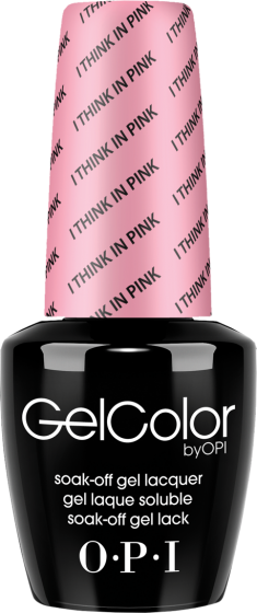 OPI OPI GelColor - I Think In Pink 0.5 oz - #GCH38 - Sleek Nail