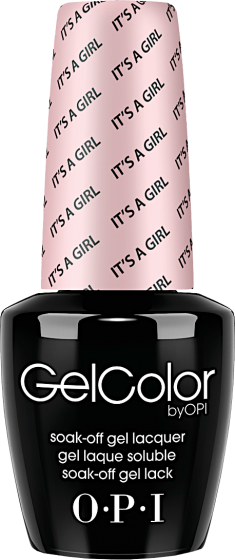 OPI OPI GelColor - It's A Girl! 0.5 oz - #GCH39 - Sleek Nail