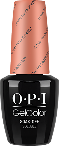OPI OPI GelColor - Is Mai Tai Crooked? - #GCH68 - Sleek Nail