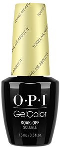 OPI GelColor - Towel Me About It 0.5 oz - #GCR67, Gel Polish - OPI, Sleek Nail