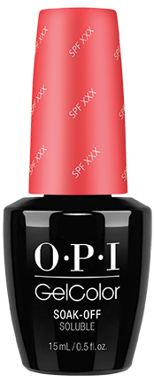 OPI GelColor - SPF XXX 0.5 oz - #GCR69, Gel Polish - OPI, Sleek Nail