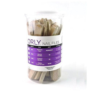 Orly - Garnet Board-Coarse 120 Grit (100Pc Canister), File - ORLY, Sleek Nail