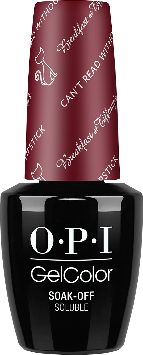OPI GelColor - Can’t Read Without My Lipstick 0.5 oz - #HPH12, Gel Polish - OPI, Sleek Nail