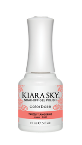Kiara Sky Kiara Sky - Twizzly Tangerine 0.5 oz - #G542 - Sleek Nail