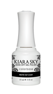 Kiara Sky Kiara Sky - Gel Matte Top Coat 0.5 oz - #GMTOP - Sleek Nail