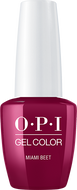 OPI OPI GelColor - Miami Beet 0.5 oz - #GCB78 - Sleek Nail