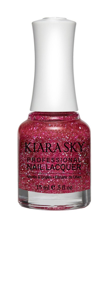 Kiara Sky - Strawberry Daiquiri 0.5 oz - #N522, Nail Lacquer - Kiara Sky, Sleek Nail