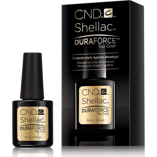 CND Shellac - Duraforce Top Coat 0.50 oz, Gel Polish - CND, Sleek Nail