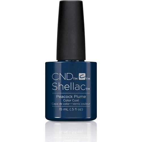 CND - Shellac Peacock Plume (0.5 oz)
