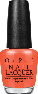 OPI OPI Nail Lacquer - Atomic Orange 0.5 oz - #NLB39 - Sleek Nail