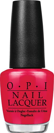 OPI OPI Nail Lacquer - Danke-Shiny Red 0.5 oz - #NLG14 - Sleek Nail