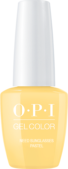 OPI OPI GelColor - Need Sunglasses (Pastel) 0.5 oz - #GC104 - Sleek Nail