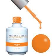 LeChat Perfect Match Gel / Lacquer Combo - Lollipop 0.5 oz - #PMS117, Gel Polish - LeChat, Sleek Nail