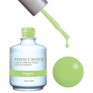 LeChat Perfect Match Gel / Lacquer Combo - Spearmint 0.5 oz - #PMS120, Gel Polish - LeChat, Sleek Nail