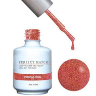 LeChat Perfect Match Gel / Lacquer Combo - Precious Coral 0.5 oz - #PMS124, Gel Polish - LeChat, Sleek Nail