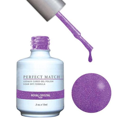 LeChat Perfect Match Gel / Lacquer Combo - Royal Crystal 0.5 oz - #PMS126, Gel Polish - LeChat, Sleek Nail