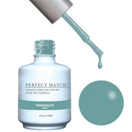 LeChat Perfect Match Gel / Lacquer Combo - Tranquility 0.5 oz - #PMS128, Gel Polish - LeChat, Sleek Nail