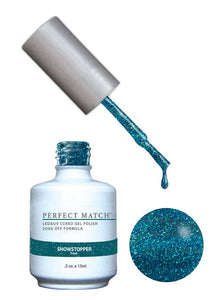 LeChat Perfect Match Gel / Lacquer Combo - Showstopper 0.5 oz - #PMS157, Gel Polish - LeChat, Sleek Nail