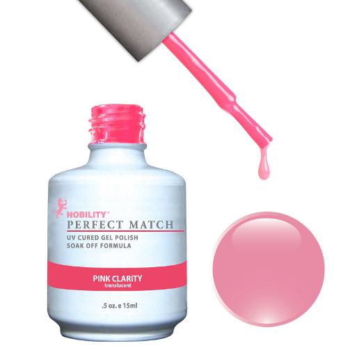 LeChat Perfect Match Gel / Lacquer Combo - Pink Clarity 0.5 oz - #PMS54, Gel Polish - LeChat, Sleek Nail