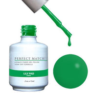 LeChat Perfect Match Gel / Lacquer Combo - Lily Pad 0.5 oz - #PMS99, Gel Polish - LeChat, Sleek Nail