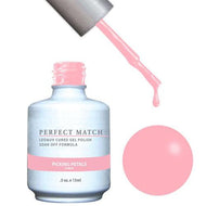 LeChat LeChat Perfect Match Gel / Lacquer Combo - Picking Petals 0.5 oz - #PMS173 - Sleek Nail