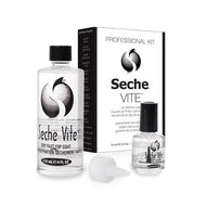 Seche Vite Top Coat Professional Kit 4.0 oz & 0.5 oz, Clean & Prep - Seche, Sleek Nail